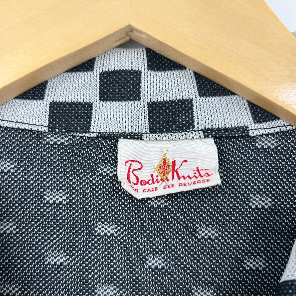 Patterned Bodin Knits Button Down - image 4